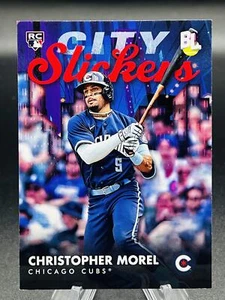 2023 Topps Big League #CS-5 Christopher Morel City Slickers RC Rookie Rays Cubs - Picture 1 of 2