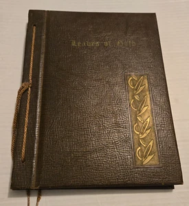 VTG LEAVES OF GOLD An Anthology of Inspirational Verse and Prose LYTLE HC 1948 - Picture 1 of 9