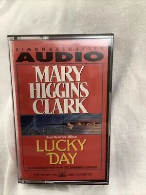 Mary Higgins Clark Lucky Day Audio Book. Audio Cassette Tape Preowned. - image 1 of 4