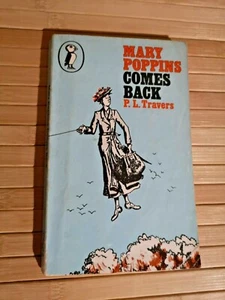 Mary Poppins Comes Back by P.L. Travers 1968 UK Puffin PB 1st - Vintage - Imagen 1 de 5
