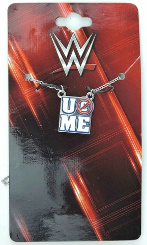 WWE John Cena You Can't See Me Necklace licensed 2016 wrestling NEW Cover
