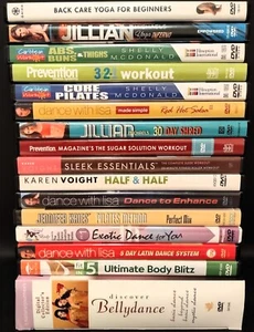 DVD fitness yoga pilates danse exercice entraînement choisissez votre programme - Photo 1/1