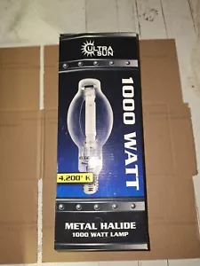 ULTRA SUN 4,200° K METAL HALIDE 1000 WATT LAMP - Picture 1 of 2