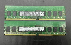2x SK Hynix HMA451U6AFR8N-TF (2X4 GB) PC4-2133P-UA1-11 memoria RAM desktop - Foto 1 di 1