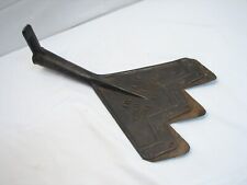 Iwans Antique Cast Iron Solid Socket Hay Knife Farm Tool Head Blade Cutter