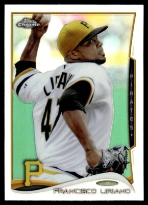 2014 Topps Chrome Refractor Francisco Liriano #115 - Image 1 of 2