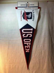 2019 Pebble Beach Golf Links 119th US Open Winning Streak Pennant Banner - Picture 1 of 2