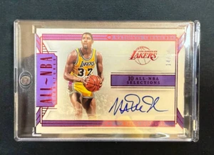 2023-24 National Treasures ALL-NBA Signatures Magic Johnson AUTO 14/18 ≈ 1/1 SP - Bild 1 von 2