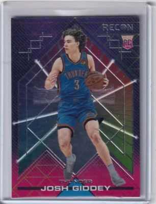 2021 Panini Recon Josh Giddey #205 RC Oklahoma City Thunder - Image 1 of 2