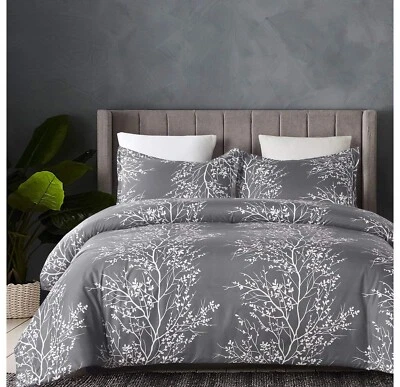 Funda nórdica de microfibra de enfriamiento tamaño queen, 3 piezas (1 funda nórdica 2 fundas de almohada) Foto 1 de 4