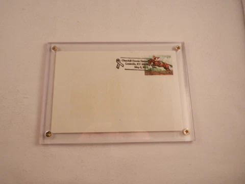 137TH KENTUCKY OAKS STATION "NEW" POST CARD WITH OFFICIAL SEAL - MAY 6, 2011 Cover