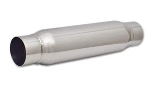Vibrant SS Resonator (Standard Design) 3in Inlet/Outlet x 18in Long - Bild 1 von 3