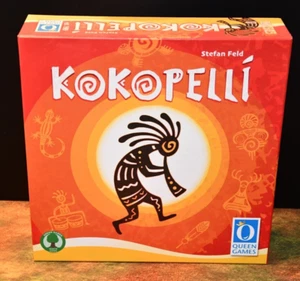 Queen Games Kokopelli Board Game Plus Expansion 1 Stefan Feld VG+ - Picture 1 of 4