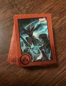 MARVEL GREATEST BATTLES RED FOIL PARALLEL CARD SET 90/90 2013 RITTENHOUSE MARVEL - Picture 1 of 3