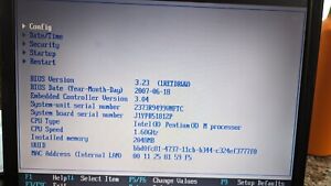 IBM ThinkPad T42 14" Laptop Pentium M 1.6GHz 2 GB RAM