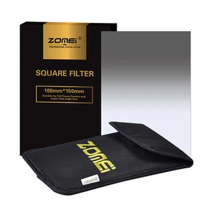 Zomei 150mm x 100mm ND2/ND4 Neutral Density Gray Filter fFor Canon Nikon DSLR - Picture 1 of 6