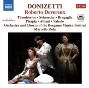 Roberto Devereux- Theodossiou, Donizetti, Schroeder 2 CDs NEW - Bild 1 von 3