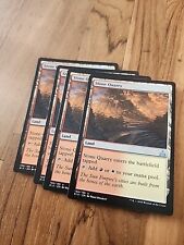 MTG Rivals of Ixalan U Stone Quarry #190 PLAYSET 4x x4