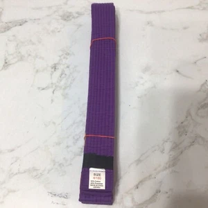 NEW Martial Arts 1.5" Wide Karate Taekwondo Judo Double Wrap Solid Color Belts - Picture 1 of 2