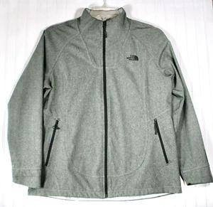 The North Face Windwall Damen XL Jacke dunkelgrau Reißverschluss - Bild 1 von 5