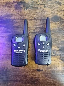Midland  GX12 Xtra Talk Two Way Radio Walkie Radio w/Belt Clip - O41c - Picture 1 of 6