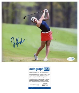 Jennifer Kupcho signed photo 8x10 proof ACOA autographed LPGA golfer 3 - Bild 1 von 4