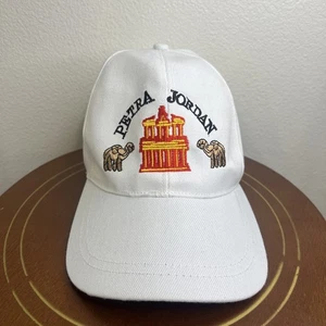 Sombrero Petra Jordan Strapback Blanco Talla Única Ajustable Bordado 6 Paneles - Imagen 1 de 8