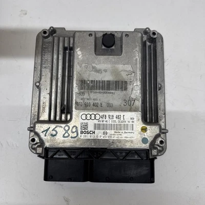 0281013610 4F0910402 E Centralina Audi 3.0 TDI 4F0907401 C - Immagine 1 di 4