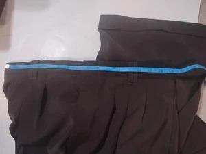 Yale Trouser Collection Bruno Waist 34 Inseam 31 100%polyester - Picture 1 of 4