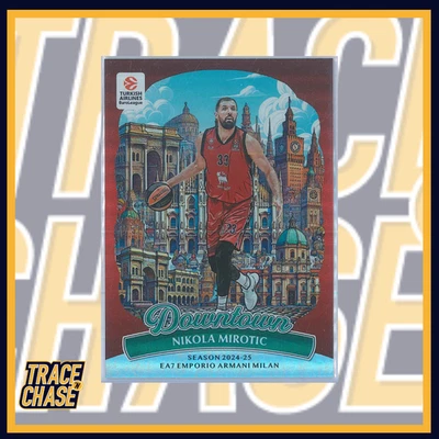 2024-25 Panini Donruss Euroleague Basketball Nikola Mirotic Downtown (SP) #18 B - Image 1 of 3