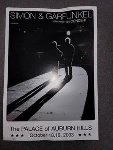 Simon & Garfunkel Old Friends in Concert 2003 Auburn Hills, MI Vintage Poster - Picture 1 of 5