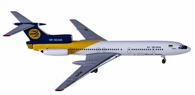RARE! Aeroclassics 1:400 Air Ukraine Tupolev TU-154 Model Aircraft (UR-85460) - Image 1 of 4