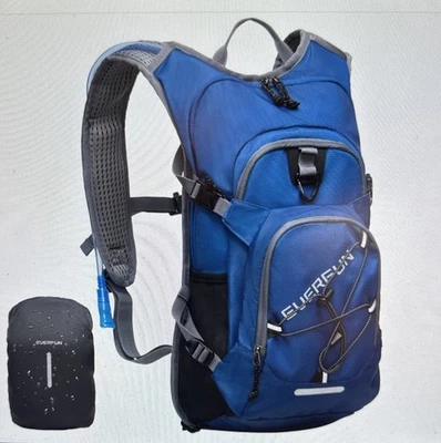 Mochila de Hidratación EVERFUN Modelo EF-8009-06, Capacidad 18L, Azul~ NUEVA SELLADA Foto 1 de 4