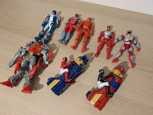 Power Rangers Action Figuren Konvolut Mighty Morphin RPM Dino Super Charge rot - Bild 1 von 12