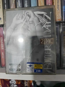Tupac 2Pac Better Dayz FACTORY SEALED double cassette album - Picture 1 of 6