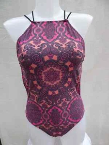 Brandneu ohne Etikett Missguided Multi Paisley Träger Rückenpolster Oberteil Badeanzug Größe 8 - Bild 1 von 9