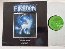 America - Das Letzte Einhorn/ The Last Unicorn OST Vinyl LP Europe