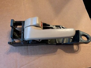 1999 to 2003 Toyota Solara Inside Interior Door Handle Beige Driver Coupe OEM L2 - Picture 1 of 2