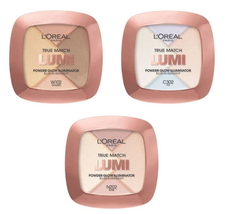 Loreal True Match Lumi Powder Glowing Illuminator Blush  Ice - Image 1 of 1