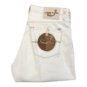 JACOB COHEN J610 LOVE SPECIAL Herren 5 Pocket Jeans Hose weiß Cotton NEU ETIKETT - Bild 1 von 14