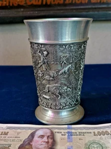 Vintage BMF Zinn Coblet 4.75" Tall - Picture 1 of 11