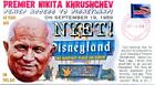 COVERSCAPE computer designed 60th Premier Khrushchev nixed on Disneyland cover