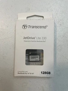 Transcend 128GB JetDrive Lite 330 Storage Expansion Card for 13-Inch MacBook Pro - Afbeelding 1 van 2