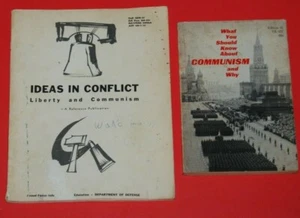 2 What You Should Know About + Ideas in Conflict Liberty & Communism DOD Books - Picture 1 of 4