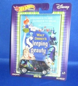 WALT DISNEY'S CLASSIC HOT WHEELS SLEEPING BEAUTY #4 OF 5 SUPER VAN COLLECTOR CAR - Picture 1 of 3