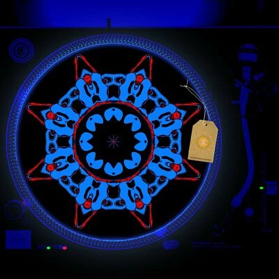 Loverboy Turntable Slipmat GLOW BLACKLIGHT 12 inch for DJ Vinyl LP - Image 1 of 2