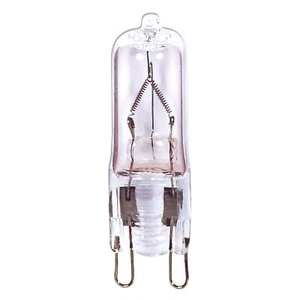 Satco S3545 S4616 50T4/G9/CL 50W 120V T4 Bi-Pin 2-Pin G9 Clear Bulb UV Coated - Picture 1 of 2