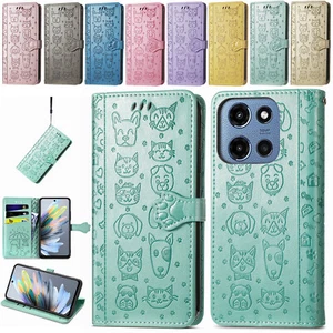 Lindo Estuche Billetera Tarjeta Abatible Magnético + Correa Para Motorola G Stylus/Play/Power/Stylus - Imagen 1 de 55