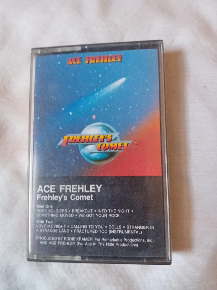 ACE FREHLEY.FREHLEYS COMET.UK CASSETTE ALBUM.EX/EX. - Image 1 of 4