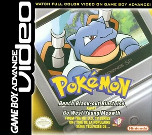 RARE IN CASE Game Boy Nintendo DS: Pokémon Beach Blank-Out Blastoise & Go West - Picture 1 of 5